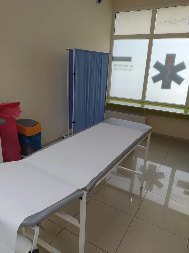 Łóżko zabiegowe do wszywki alkoholowej Łódź